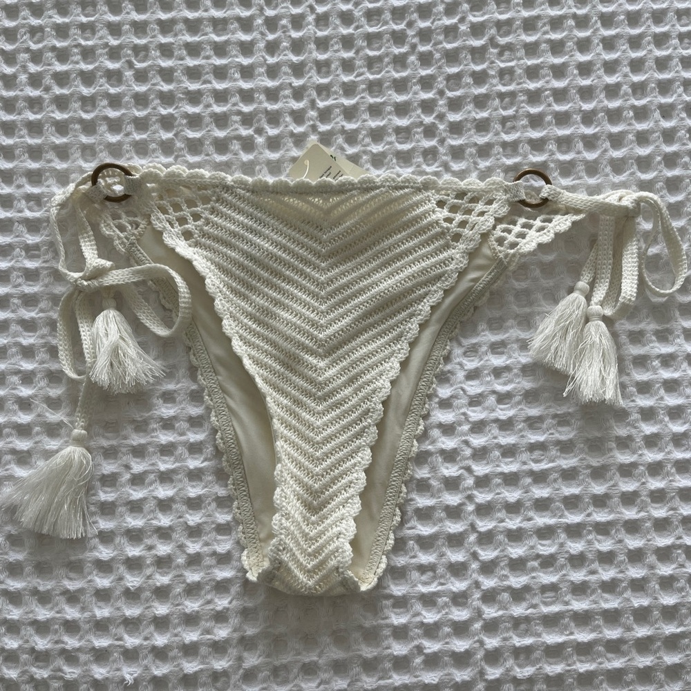 Aerie Crochet Tie-Side Bikini Bottom